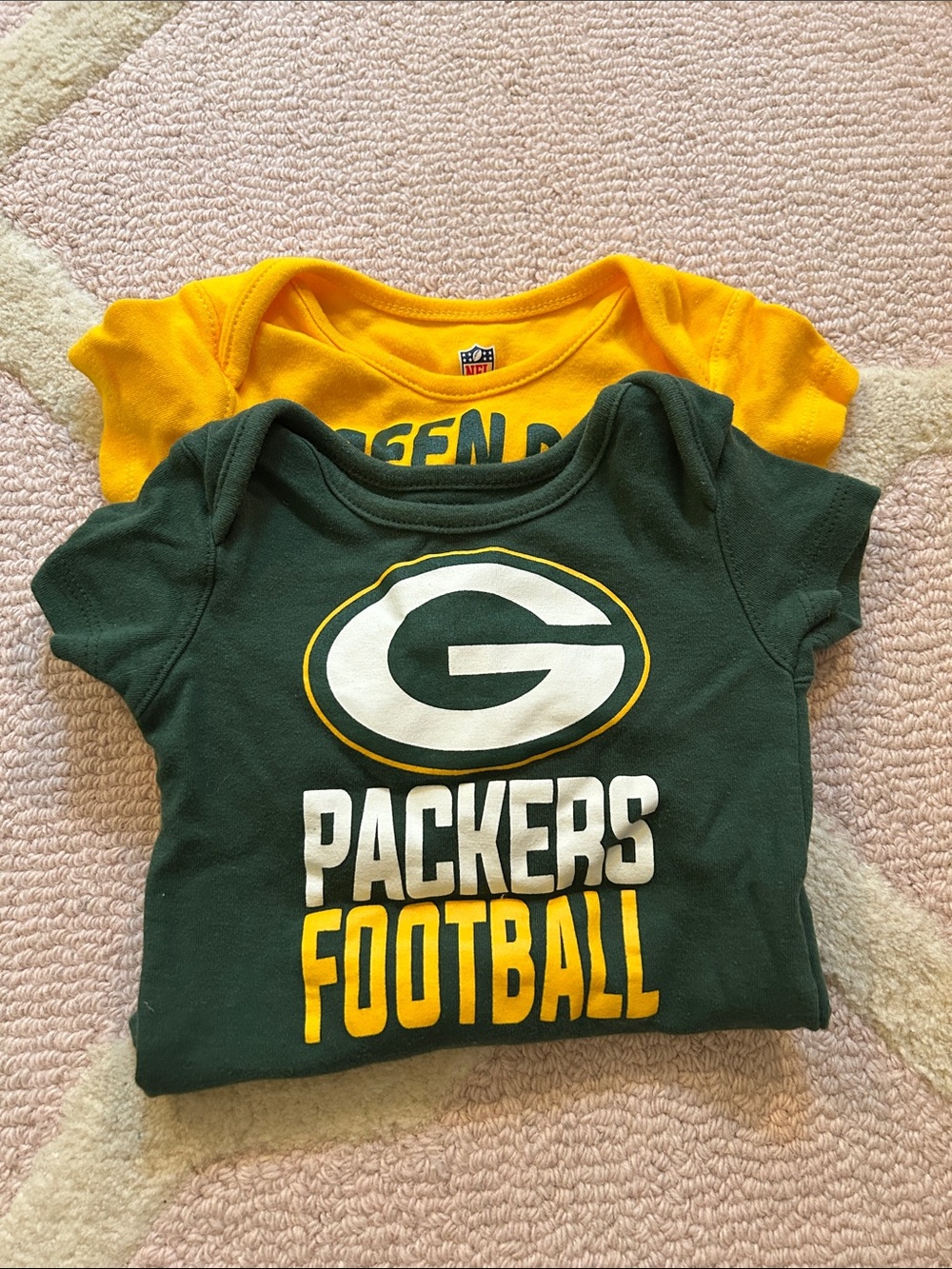 Green Bay Packers Baby Tees- NFL Team Logo